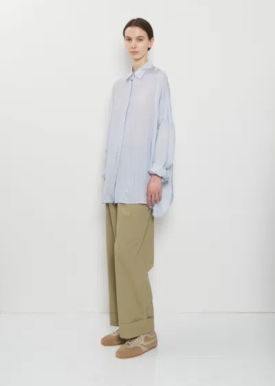 Dries Van Noten Women Casia Printed Shirt In Blue