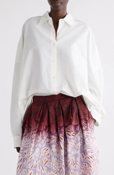 Dries Van Noten Casia Oversize Button-up Shirt