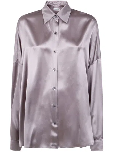 Dries Van Noten "casia" Oversized Shirt In Animal Print