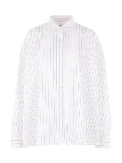 DRIES VAN NOTEN DRIES VAN NOTEN CASIA OVERSIZED STRIPED POPLIN SHIRT