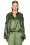 Dries Van Noten Casia Shirt In Gray