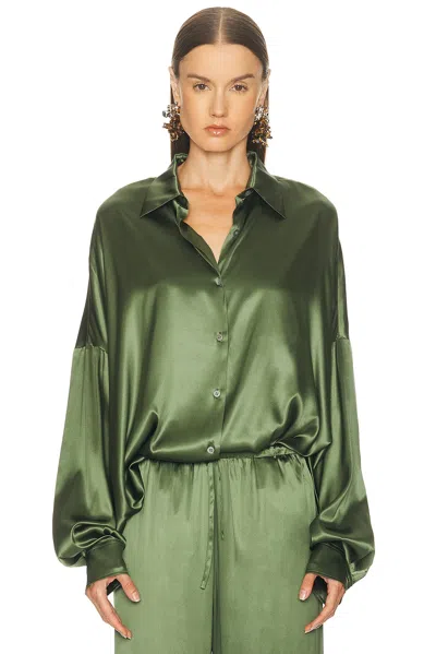 Dries Van Noten Casia Shirt In Gray