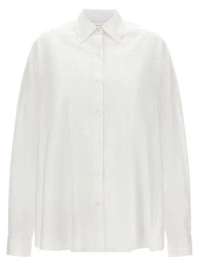 Dries Van Noten Casia Cotton Shirt In White