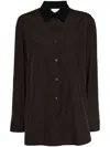 Dries Van Noten 00700 Casio Bis 9244 W. W.shirt In Brown