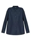Dries Van Noten Casio Denim 1553 Shirt Clothing In Blue