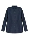 Dries Van Noten Casio Denim 1553 Shirt Clothing In Blue