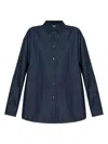 Dries Van Noten Casio Denim 1553 Shirt Clothing In Blue
