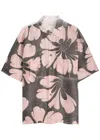 Dries Van Noten Cass Floral Silk Button-up Shirt