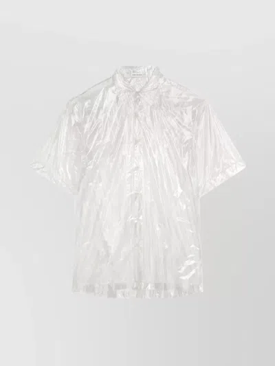 Dries Van Noten Cassidye 1257 M.w.shirt Trans In Beige