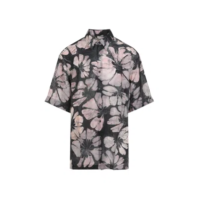 Dries Van Noten Men's Cassidye Shirt In Multicolor