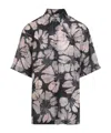 Dries Van Noten Men's Cassidye Shirt In Gray