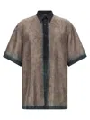Dries Van Noten Cassidye Silk Shirt In Multicolor