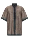 Dries Van Noten Cassidye Silk Shirt In Multicolor