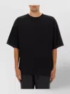 Dries Van Noten Casual Cotton T-shirt Short Sleeves In Black