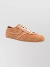 Dries Van Noten Casual Low Top Sneakers With Leather Panels In Brown
