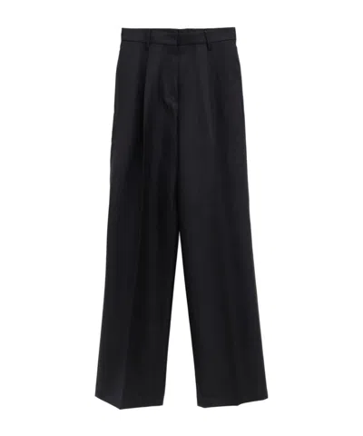 Dries Van Noten Casual Pants With Belt Loops In Black