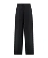 Dries Van Noten Casual Pants With Belt Loops In Black
