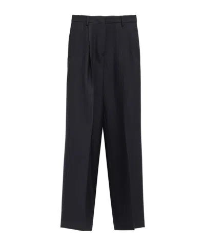 Dries Van Noten Casual Pants With Belt Loops In Black