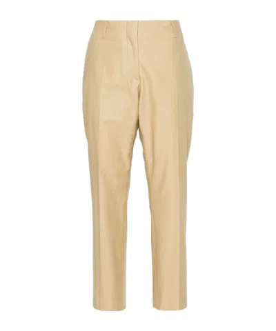 Dries Van Noten Casual Pants With Belt Loops In Nude
