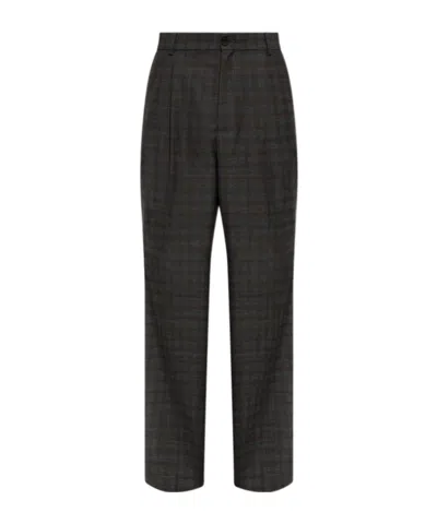 Dries Van Noten Casual Trousers With Belt Loops In Gray