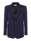Dries Van Noten Men's Blaine Mw Jacket In Azul