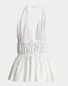 Dries Van Noten Ceana Halter Peplum Top