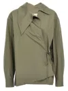 Dries Van Noten Cedo Shirt And Blouse Green