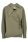 Dries Van Noten Cedo Shirt And Blouse Green