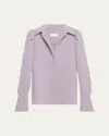 Dries Van Noten 00820-celindra 9219 W.w.shirt In Lilac