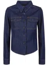 Dries Van Noten "cellie" Denim Shirt Clothing In Blue