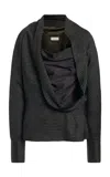Dries Van Noten Celsey Diamond-motif Jacquard Shirt In Black