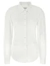 Dries Van Noten Women Built-in Belt Shirt In White