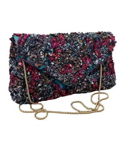 Dries Van Noten Chain Shoulder Bag In Multi