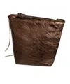 Dries Van Noten Chain Shoulder Strap Shoulder Bag In Brown
