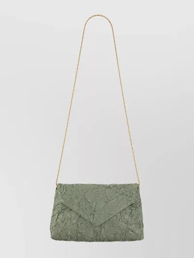Dries Van Noten Chain Strap Envelope Flap Shoulder Bag