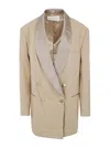 Dries Van Noten 00510 Blissy Tux 8373 Jacket Clothing In White