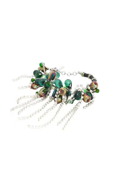 Dries Van Noten Charm Bracelet In Green