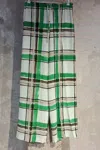Dries Van Noten Checked Casual Pants In Gray