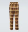 Dries Van Noten Gerade Hose Aus Jacquard In Nude