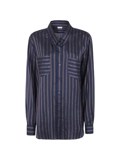 Dries Van Noten Cheers Shirt In Blue