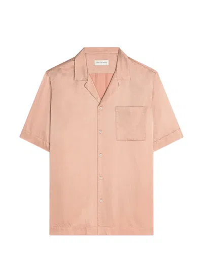 Dries Van Noten Chest-pocket Shirt In Pink