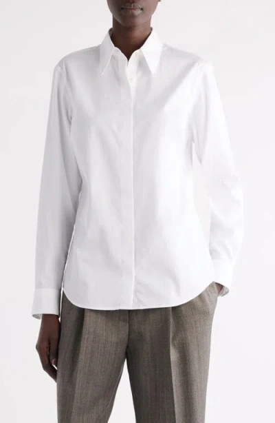 Dries Van Noten Cho Button-up Shirt In White