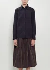Dries Van Noten Chowy Cotton Shirt In Black
