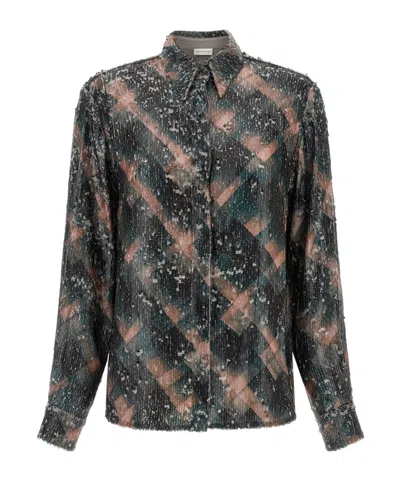DRIES VAN NOTEN 'CHOWY EMB' SHIRT