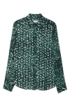 Dries Van Noten Chowy Mixed Print Button-up Shirt