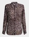 Dries Van Noten Chowy Polka-dot Button-down Shirt