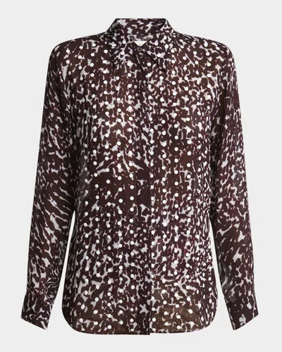 Dries Van Noten Chowy Polka-dot Button-down Shirt