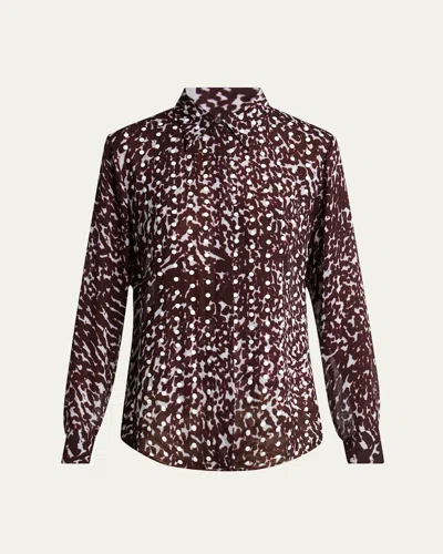Dries Van Noten Chowy Polka-dot Button-down Shirt