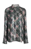 Dries Van Noten Chowy Sequinned Shirt In Multi