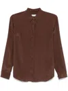 Dries Van Noten 9164 W.w.shirt Chowy In Brown